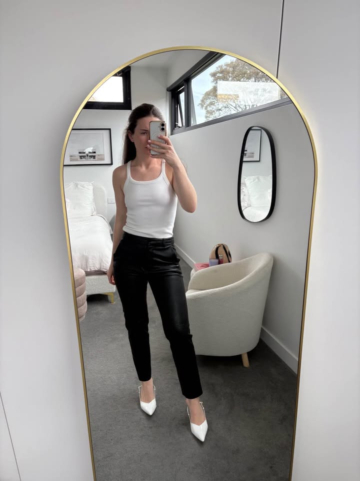 ELKA Collective Faux Leather Pants - size 6