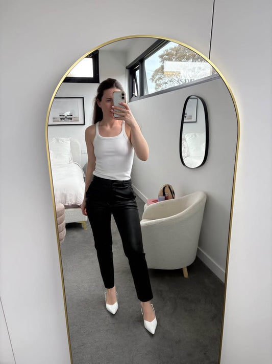 ELKA Collective Faux Leather Pants - size 6