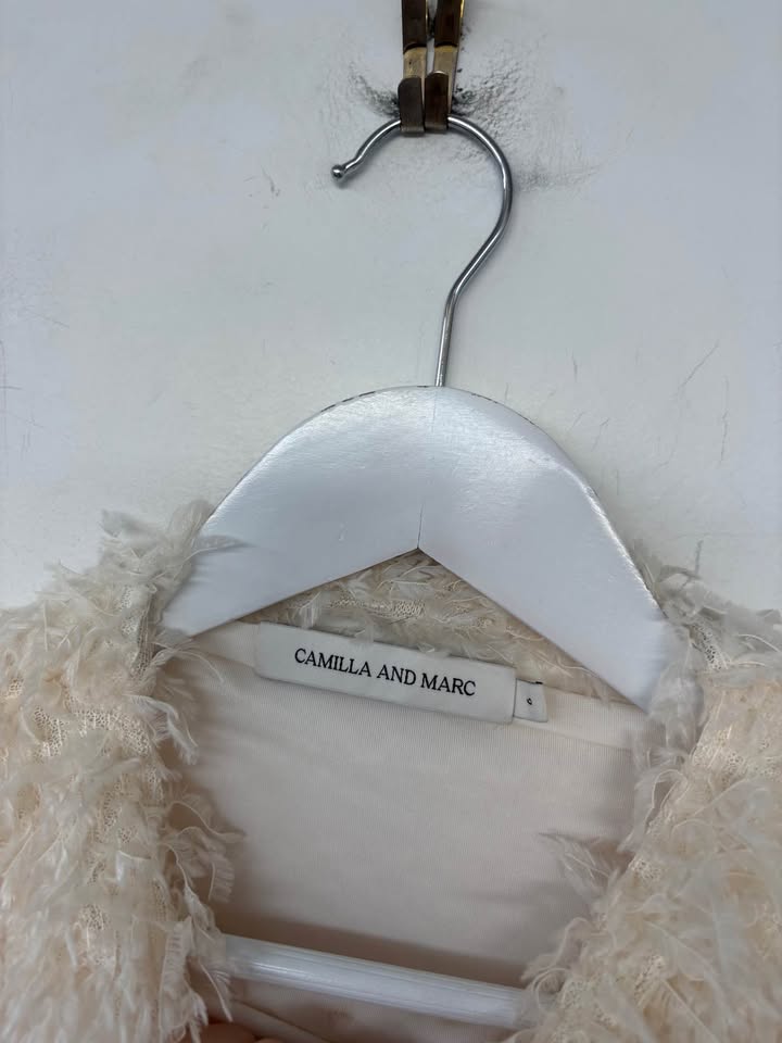 Camilla and Marc Fluffy Mini Dress - size 6