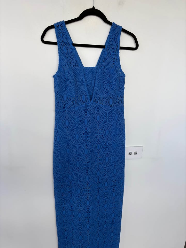 ROAME Crochet Maxi Dress