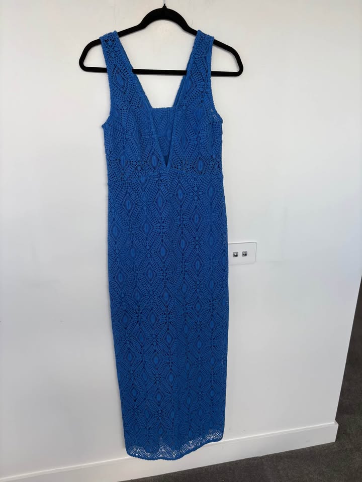 ROAME Crochet Maxi Dress