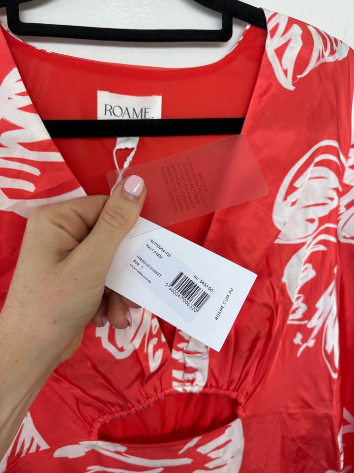 ROAME Maxi Dress - size 1