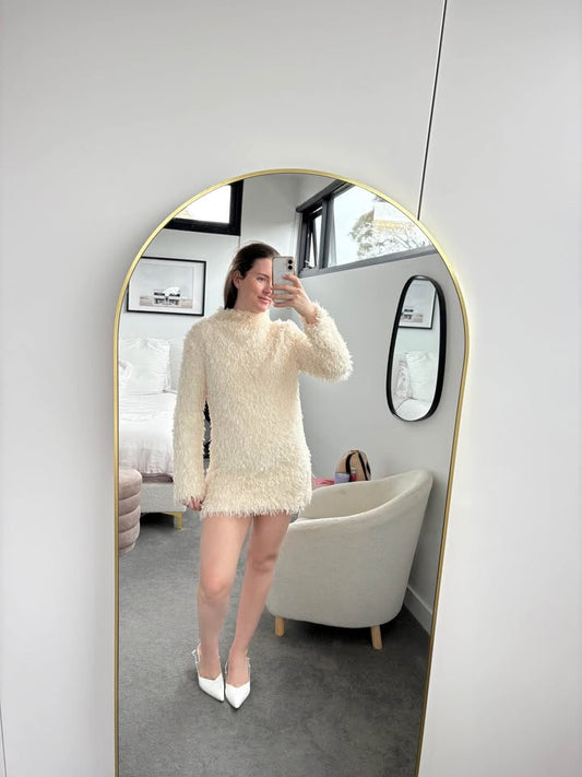 Camilla and Marc Fluffy Mini Dress - size 6