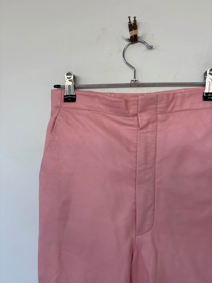 Scanlan Theodore Leather Pants - size 8