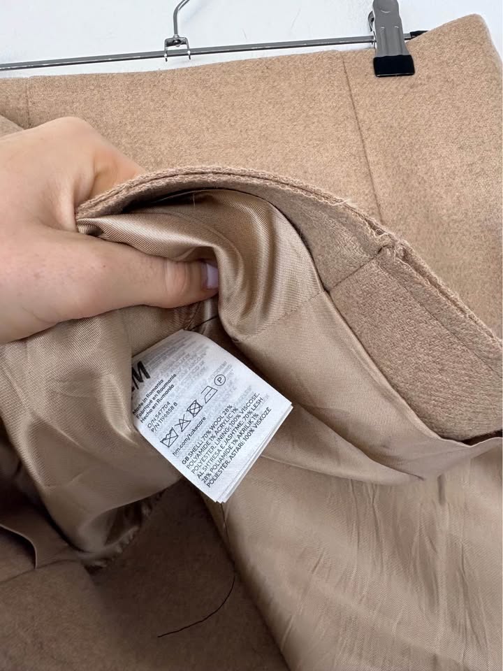 H&M Wool Blend Skirt - size 8