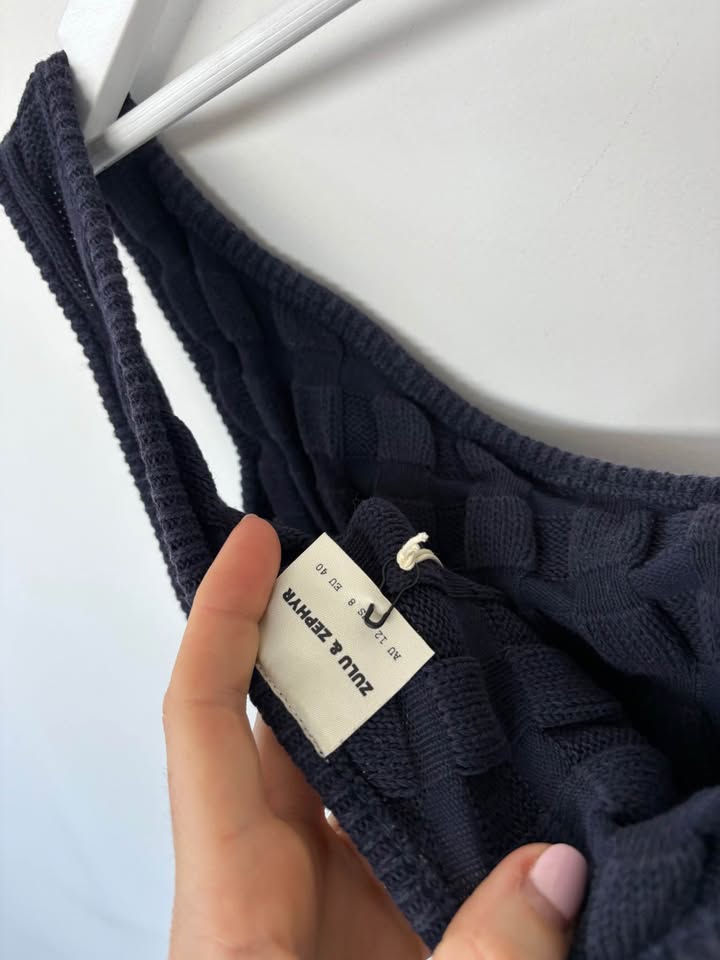 Zulu & Zephyr Knit Top - size 12 BNWT