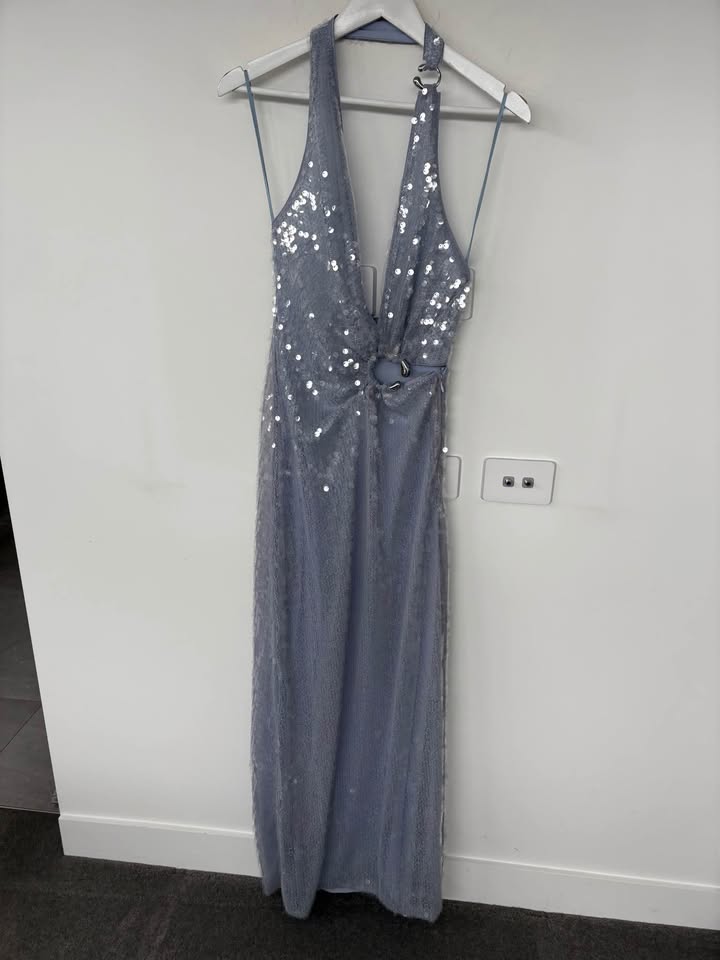 MISHA Sequin Maxi Dress - size small