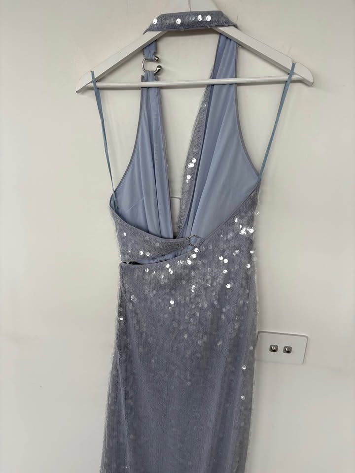 MISHA Sequin Maxi Dress - size small