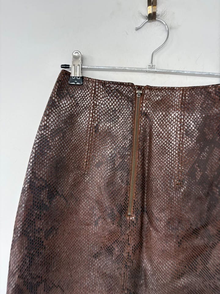 KOOKAI Leather Skirt - size 36 BNWT