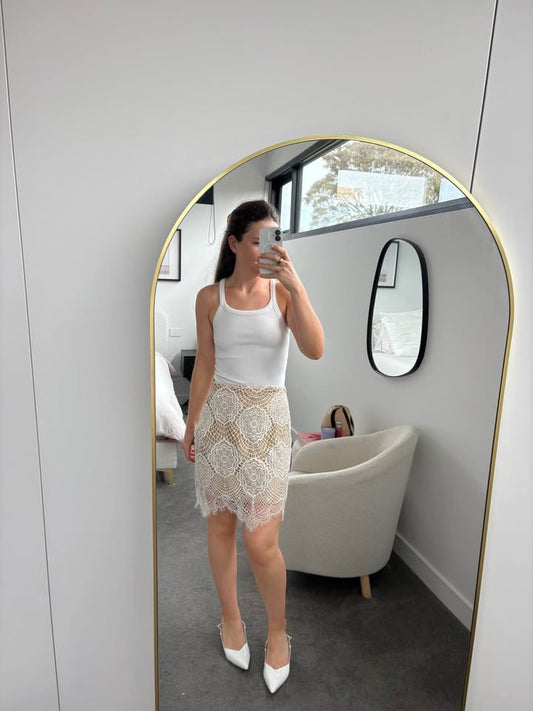 For love and lemons skirt - size large