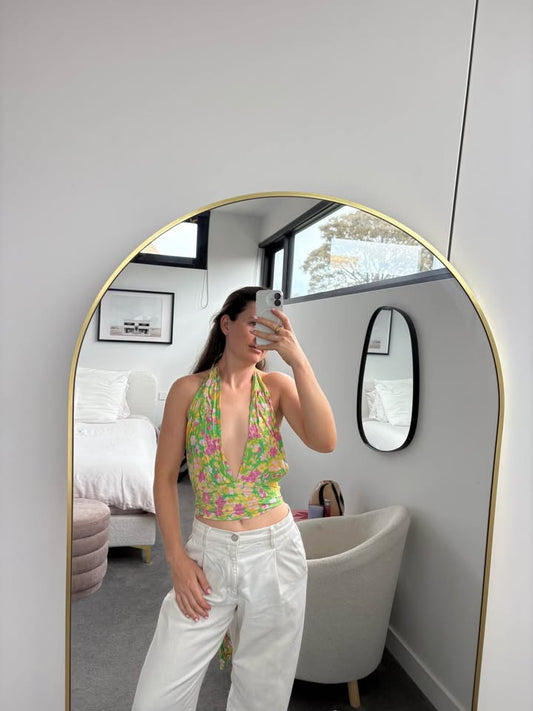 With Jean top - size small