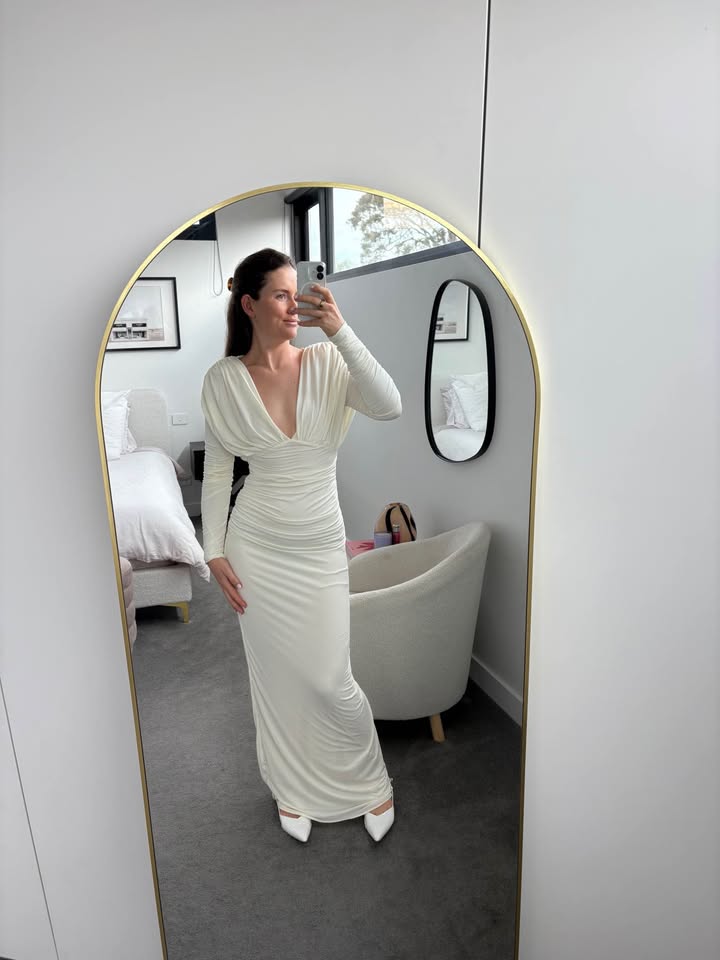 MESHKI Maxi Dress - size small