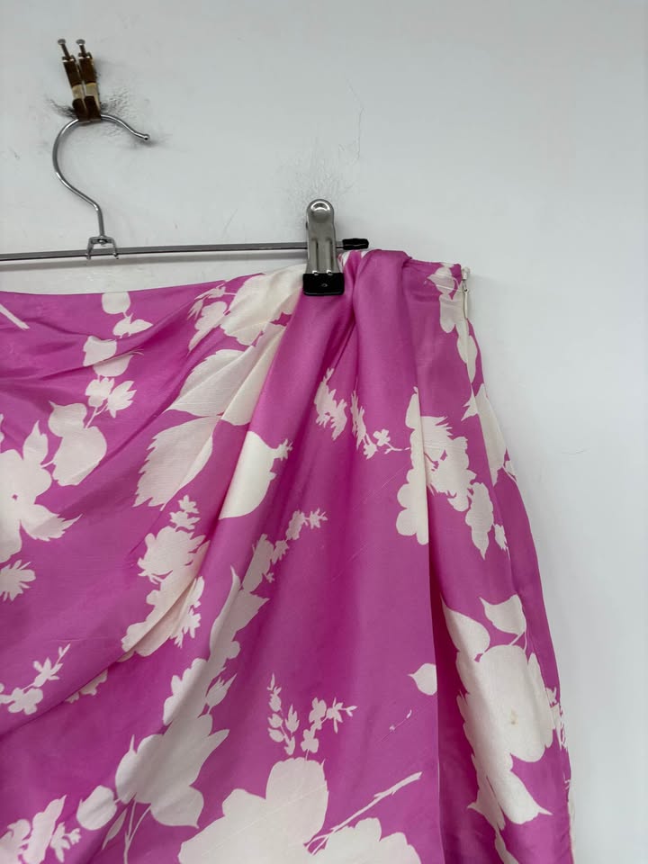 Oroton Silk Skirt - size 14