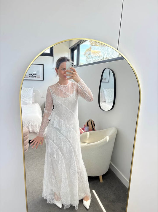 Manning Cartell Lace Dress - size 8