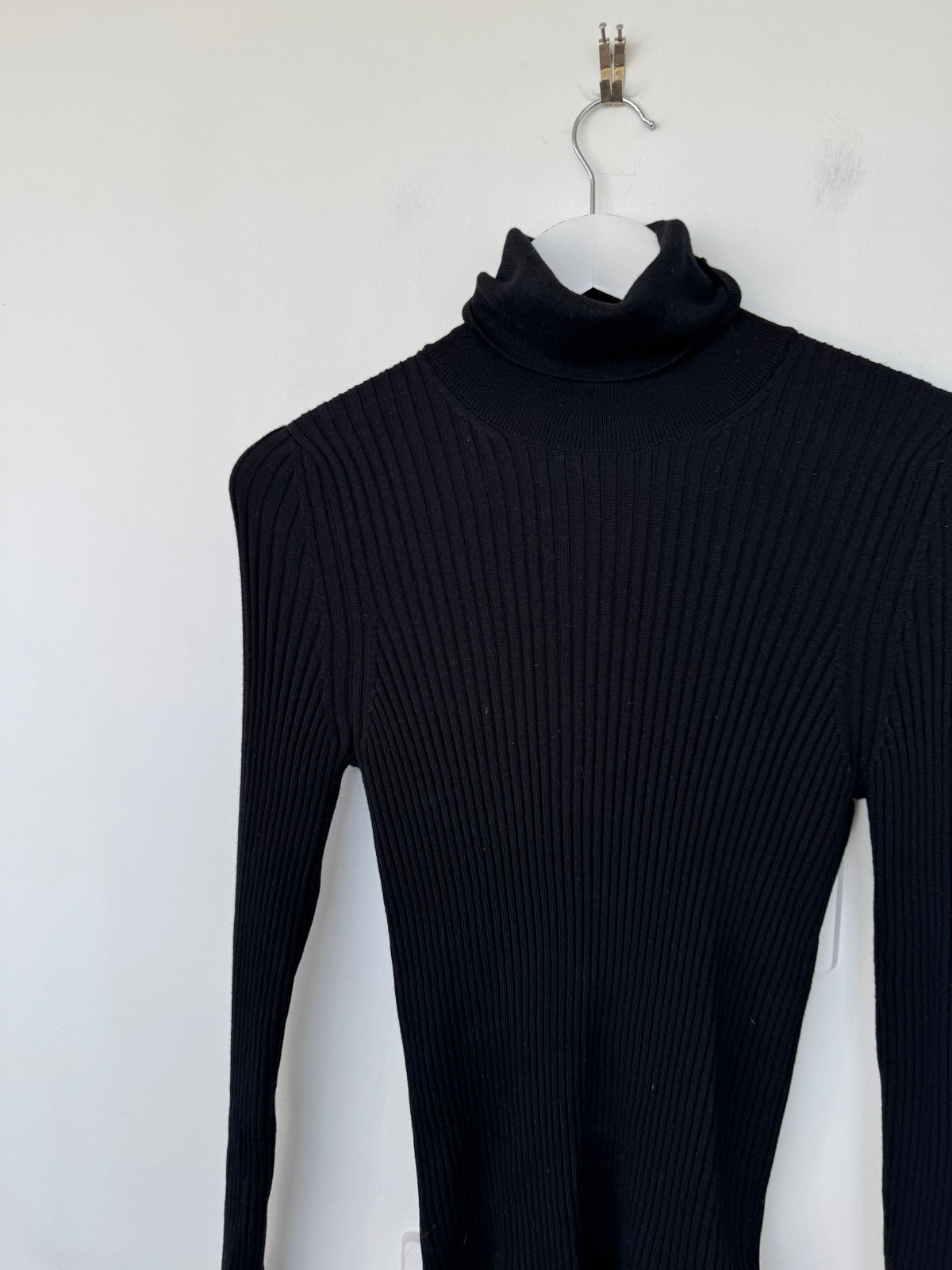 Moncler Black Turtleneck Knit - Size XL