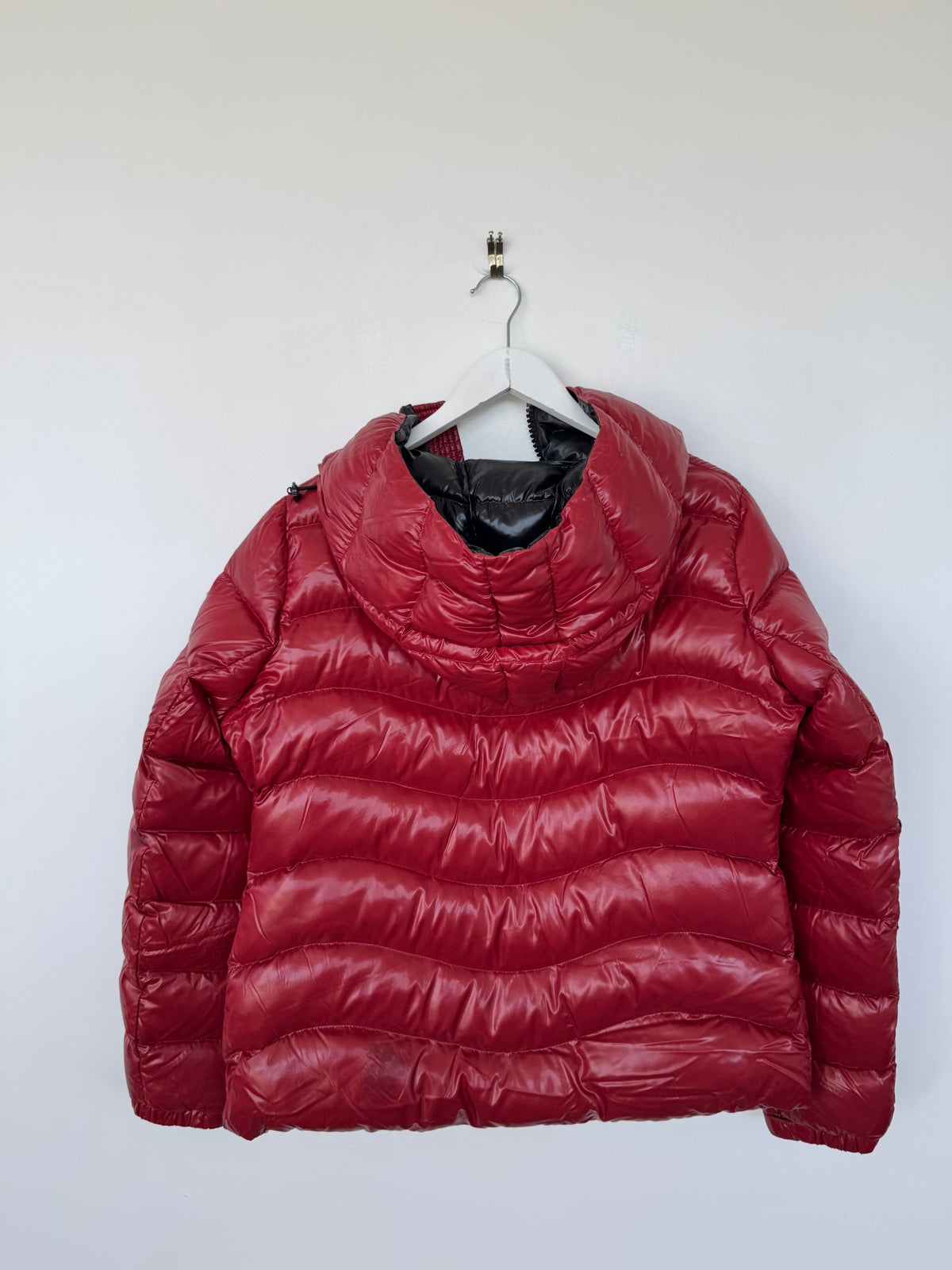 Moncler Red Puffer Jacket - Size TG 5 (14-16)