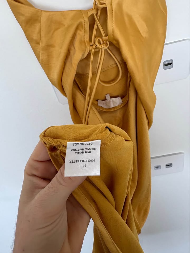 MESHKI Maxi Dress - size small