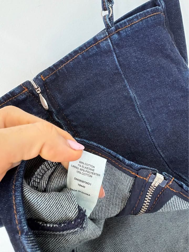 Meshki Denim Set - size XS/XXS