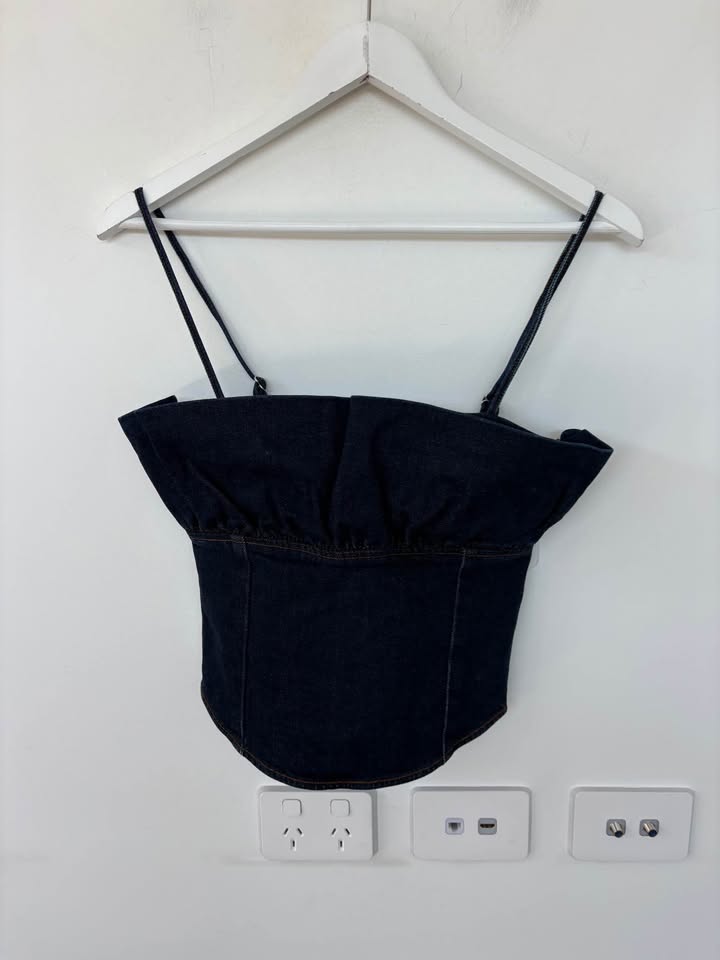 Meshki Denim Set - size XS/XXS