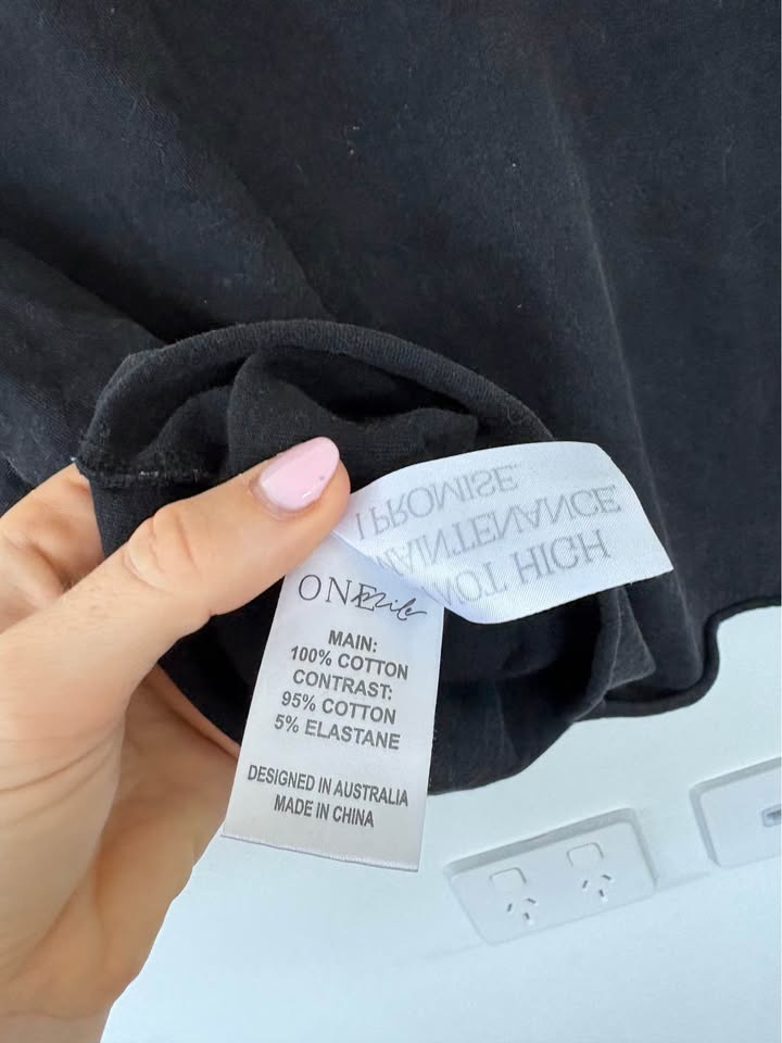 One Mile Tee - size small