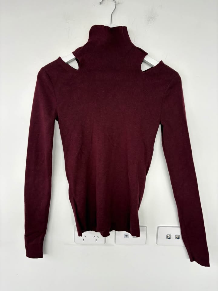 Dion Lee Maroon Set - size 8/S