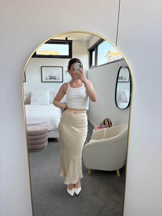 Christopher Esber Silk Skirt - size 6