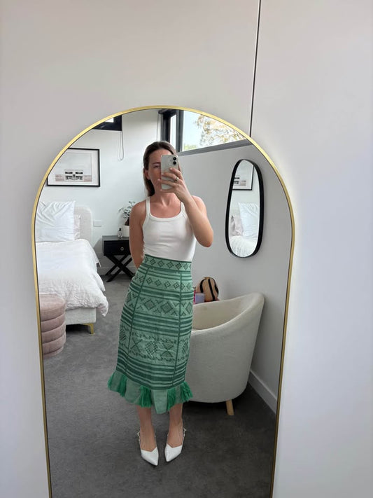 Sarah J Curtis Skirt - size small