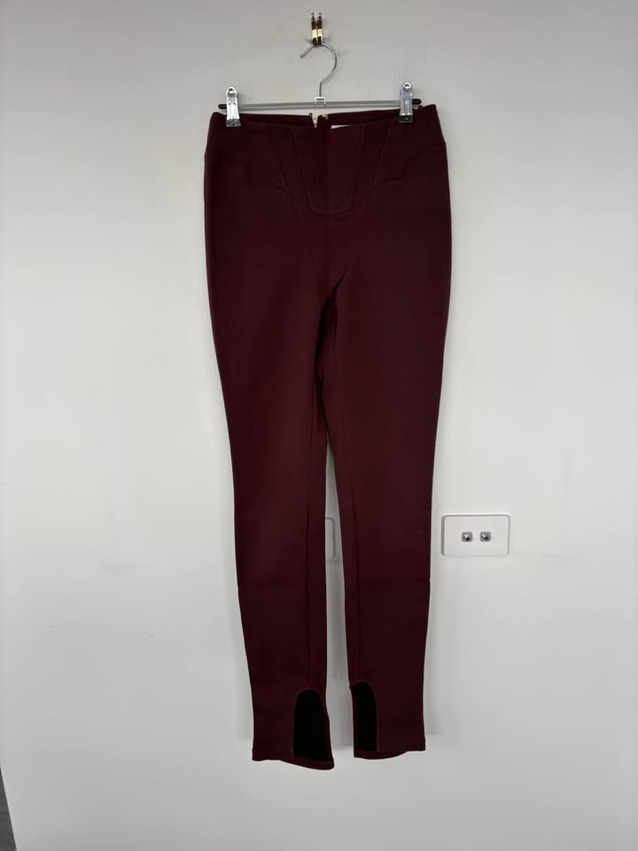 Dion Lee Maroon Set - size 8/S