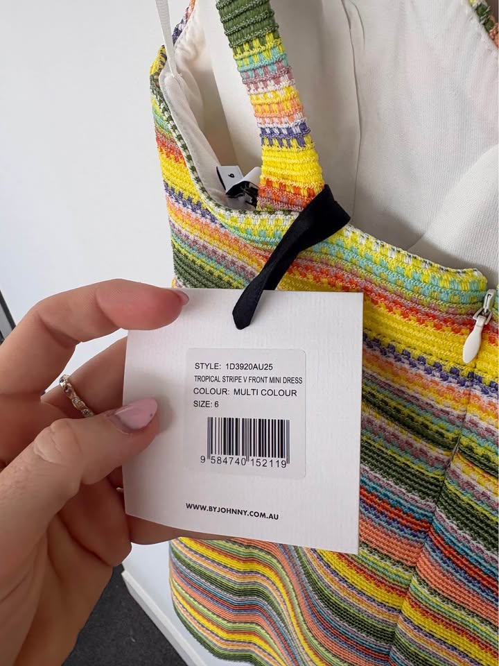 By Johnny Mini Dress - size 6 BNWT