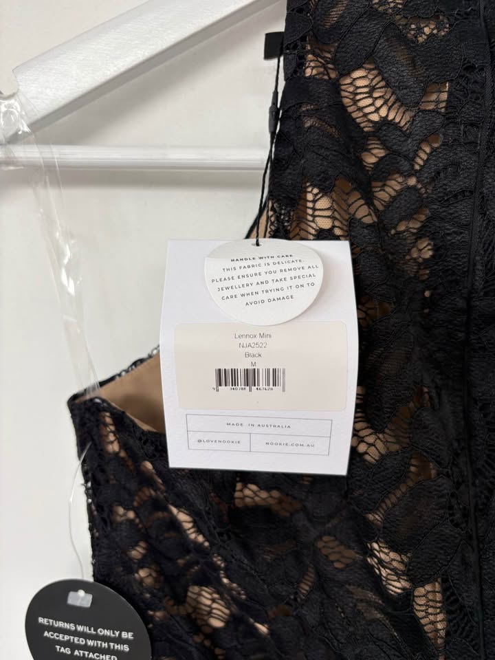 Nookie Mini Dress - size medium BNWT