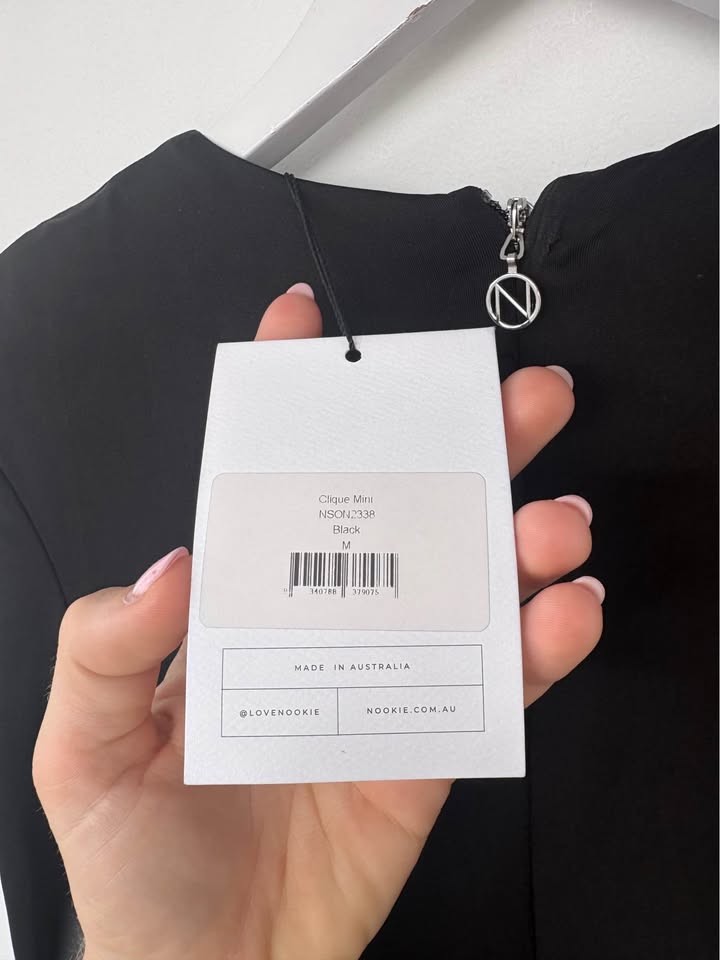 Nookie Mini Dress - size medium BNWT