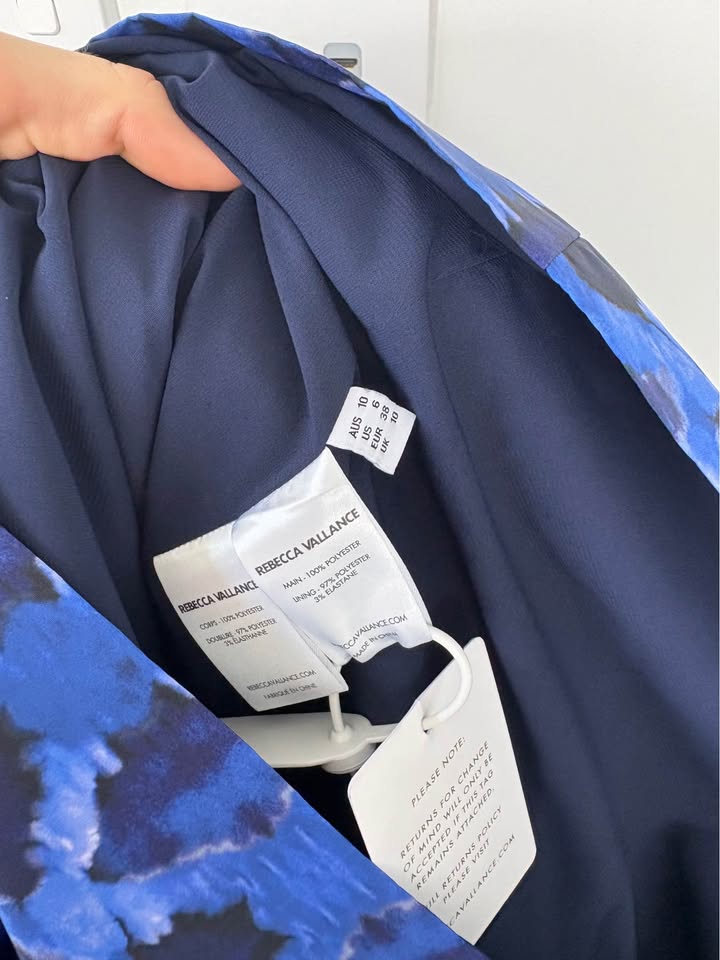 Rebecca Vallance Mini Dress - size 10 BNWT