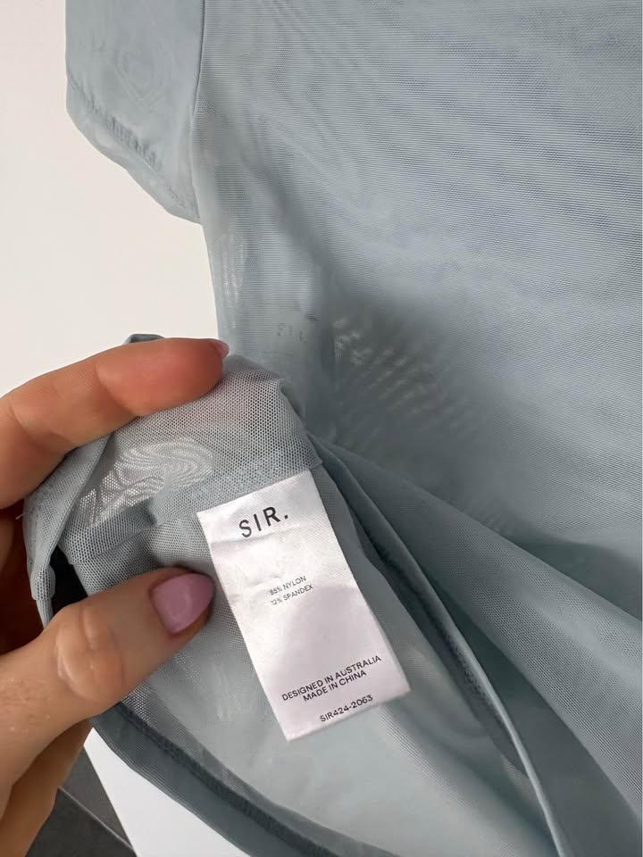 Sir the label mesh tee - size 0