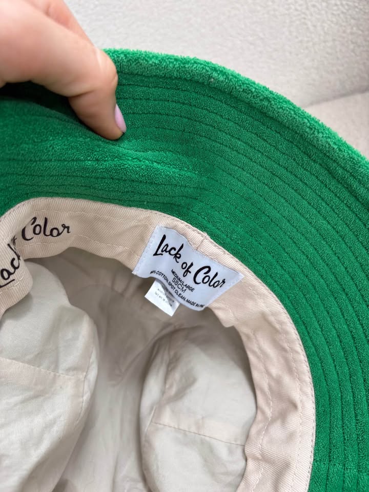 Lack of colour hat