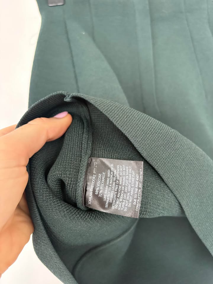 Scanlan Theodore Green Skirt - size XS