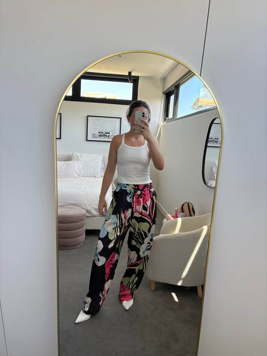 Silk Laundry Pants - size medium