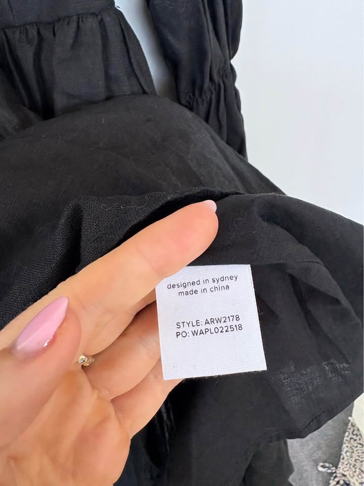 AERE Mini Dress - size 8