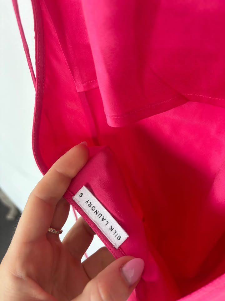 Silk Laundry Silk Dress - size small