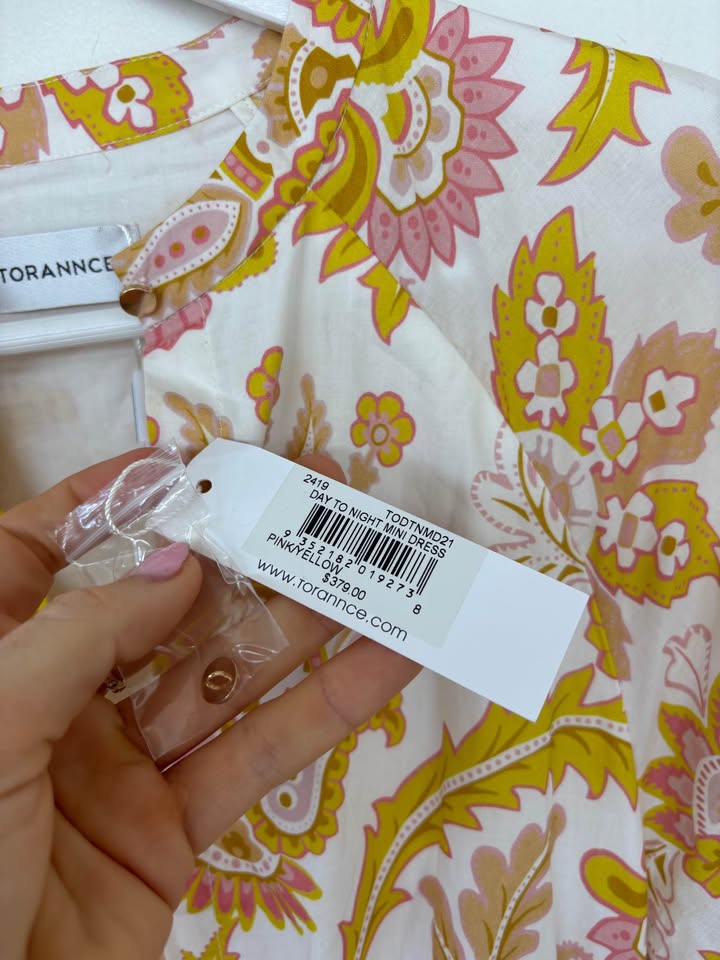 Torrance Mini Dress - size 8 BNWT