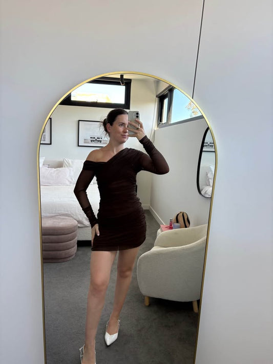 HENNE Mini Dress - size small