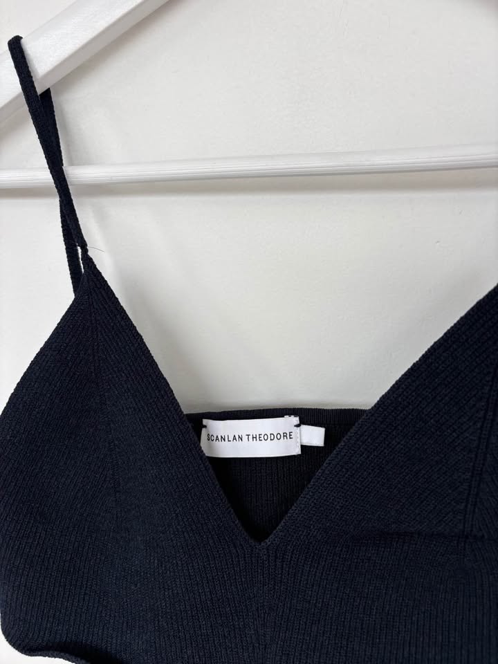 Scanlan Theodore Crepe Bralette - size small