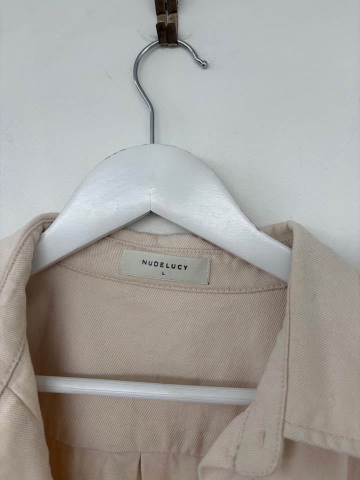 Nude Lucy Shacket - size large
