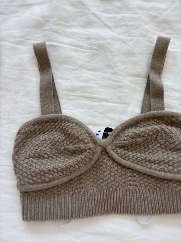 Self Portrait Cashmere Wool Top - size small