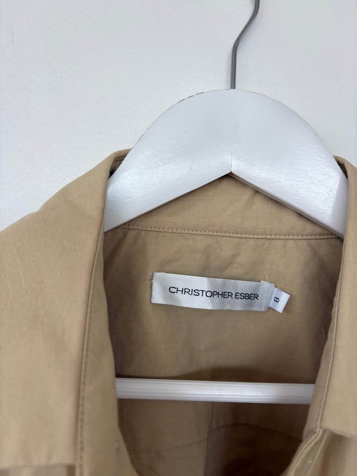 Christopher Esber Shirt - size 8