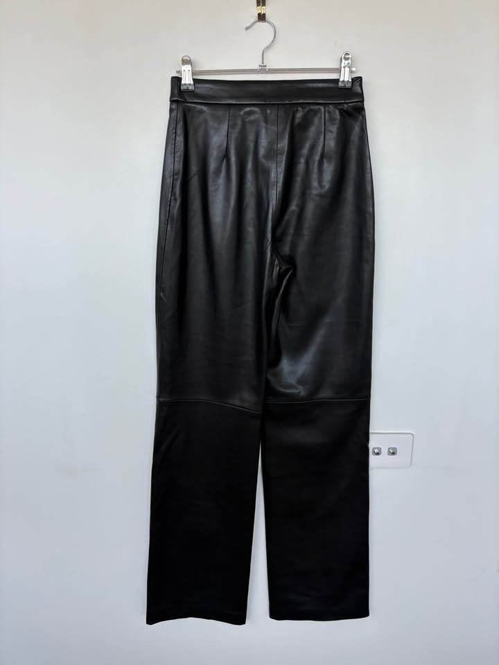 Kookai Faux Leather Pant - size 6