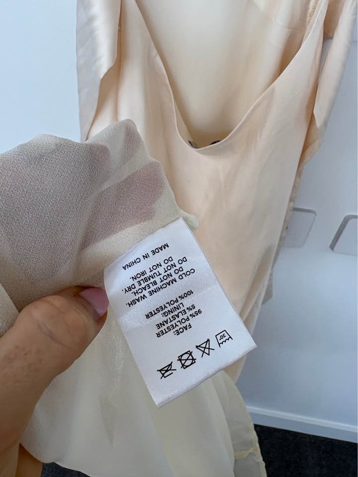 Pepper Mayo Silky Dress - size 6