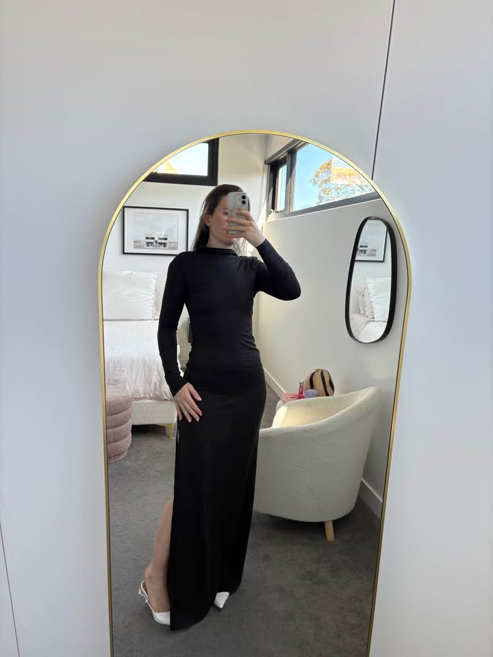 Bumpsuit Maxi Dress - size small BNWT