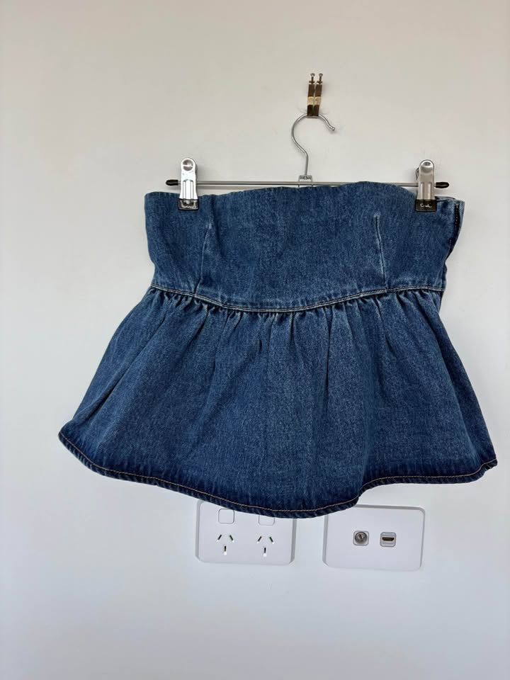 Meshki Denim Set - size XS/S BNWT