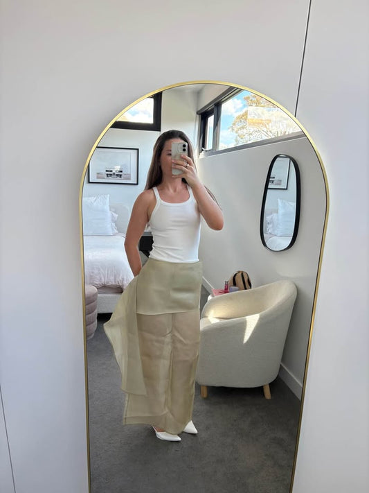 Helsa Silk Skirt - size small