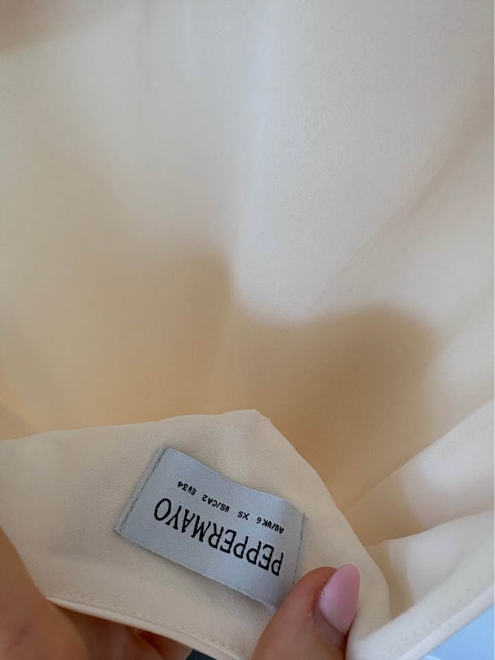 Pepper Mayo Silky Dress - size 6